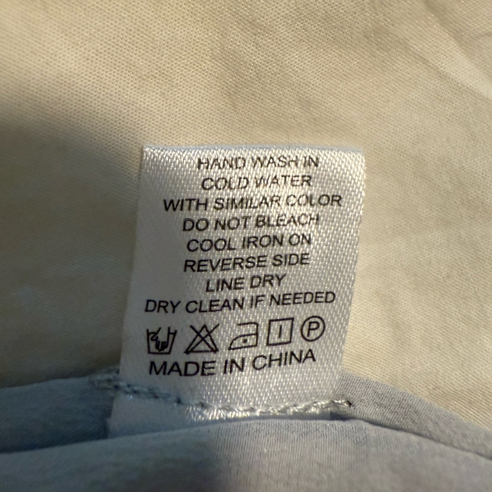 Quince 100% Washable Silk PJ Tank in Light Grey - Picture 5 of 5